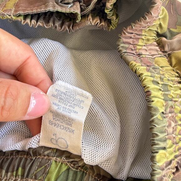 Op Boy’s XS (4-5) Green Camouflage Swim Trunks with Mesh Lining - Picture 3 of 5